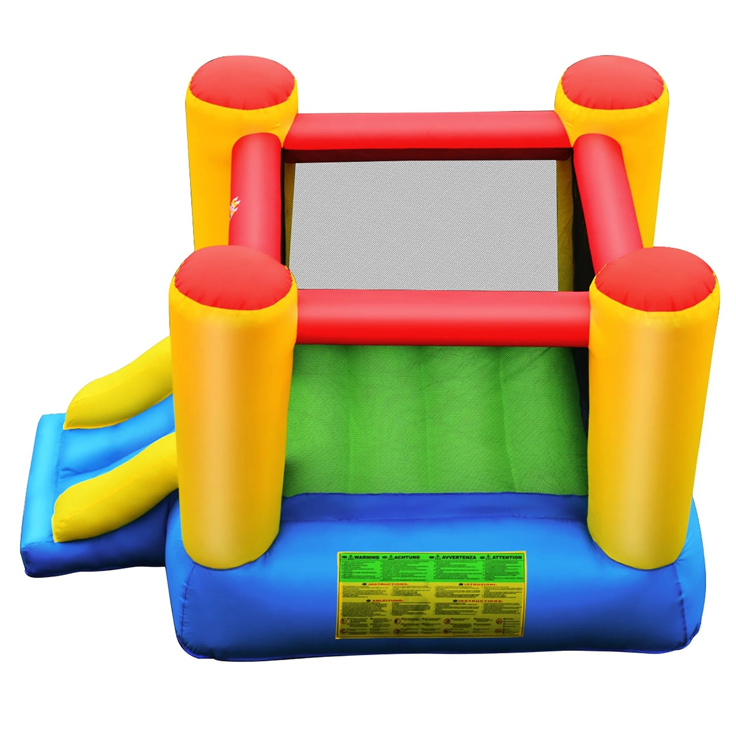 Inflatable Mighty Bounce House Castle Jumper Moonwalk Bouncer without Blower